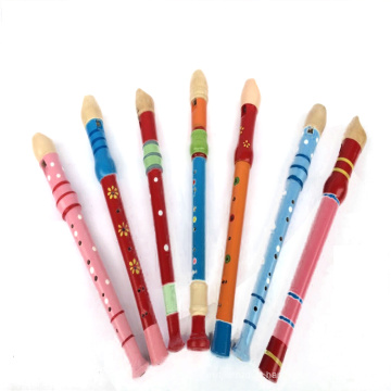 nova flauta de brinquedo de madeira, popular flauta de brinquedo de madeira, flauta de brinquedo de madeira de alta qualidade